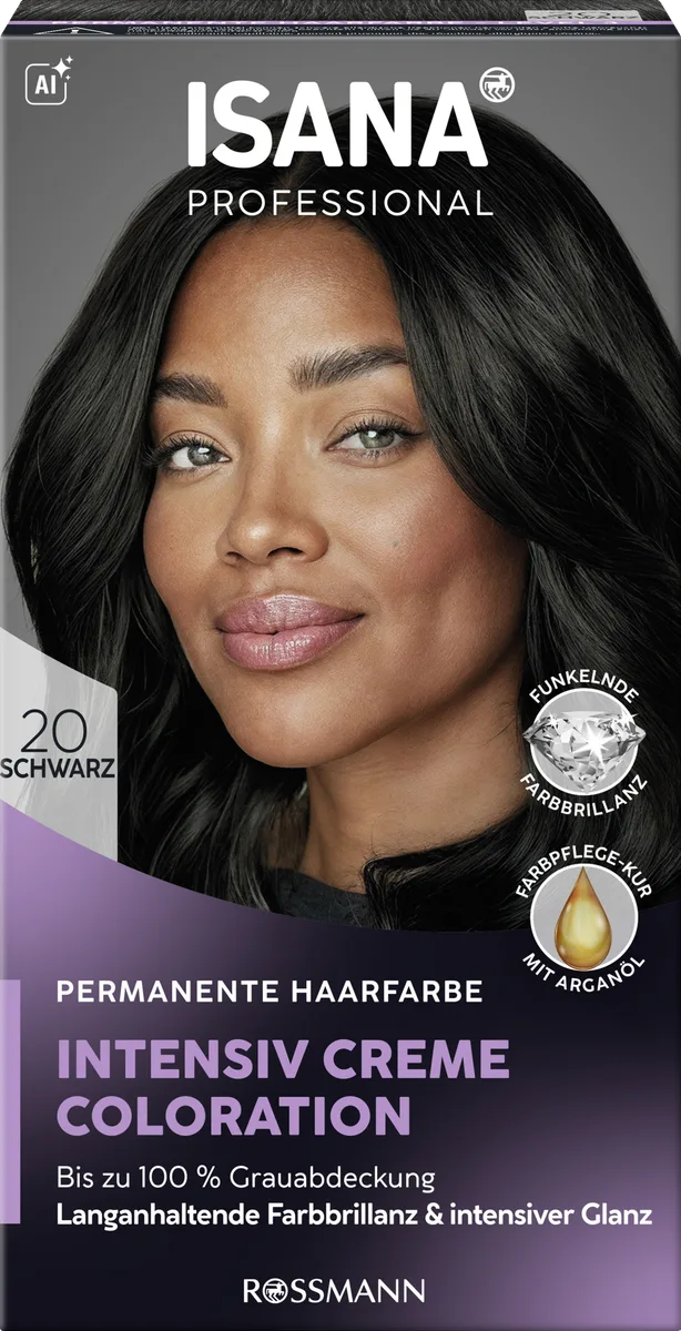 Intensive Cream Colour 20 Schwarz