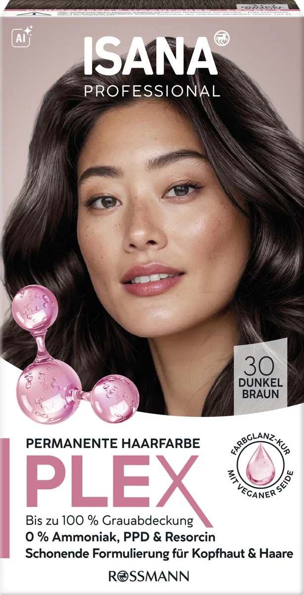 Plex permanent Hair Colour 3.0 Dark Brown
