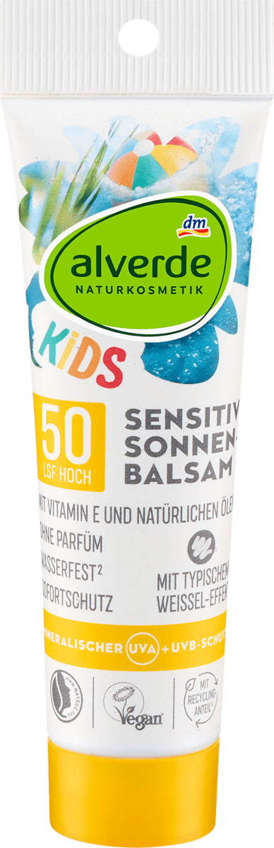 Sun Balm Kids sensitive SPF 50, travel size