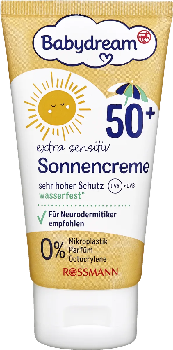 Sunscreen extra sensitive SPF 50+