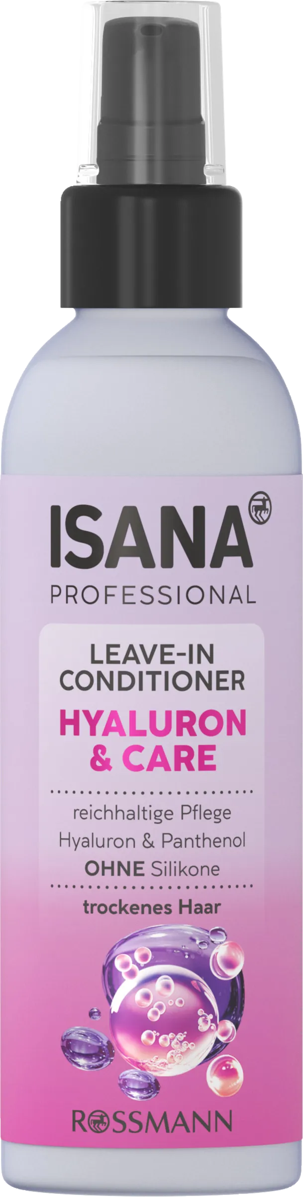 Leave-In Conditioner Hyaluron & Panthenol, moisturising, silicone-free, dry hair