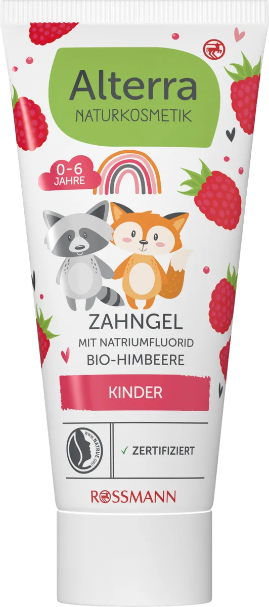Kids Tooth Gel Bio-Himbeere