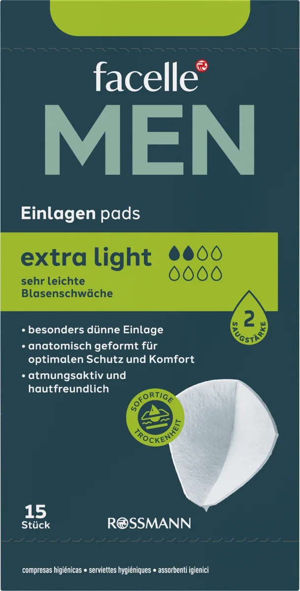 MEN Liners pads extra light