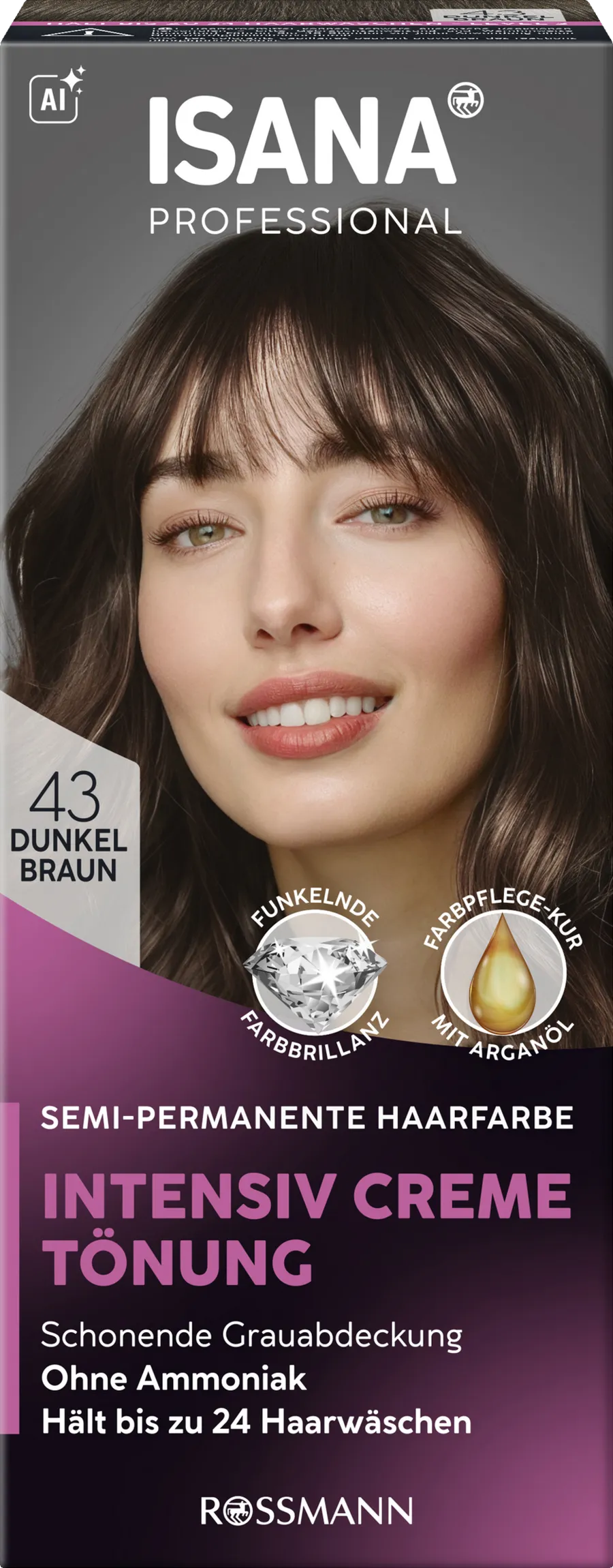 Intensive Cream Tint 43 Dark Brown