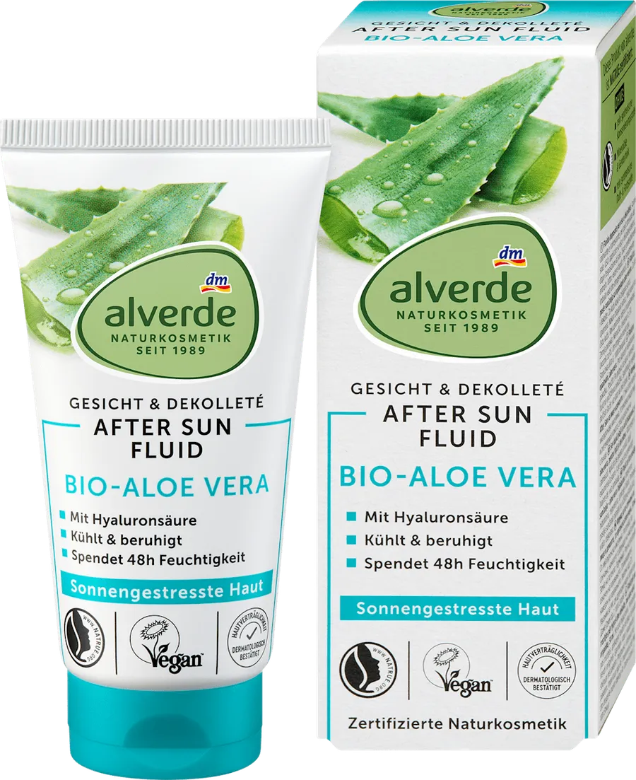 After Sun Face Fluid with Aloe Vera