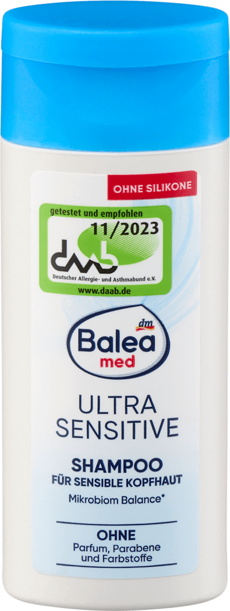 Shampoo Ultra Sensitive, travel size