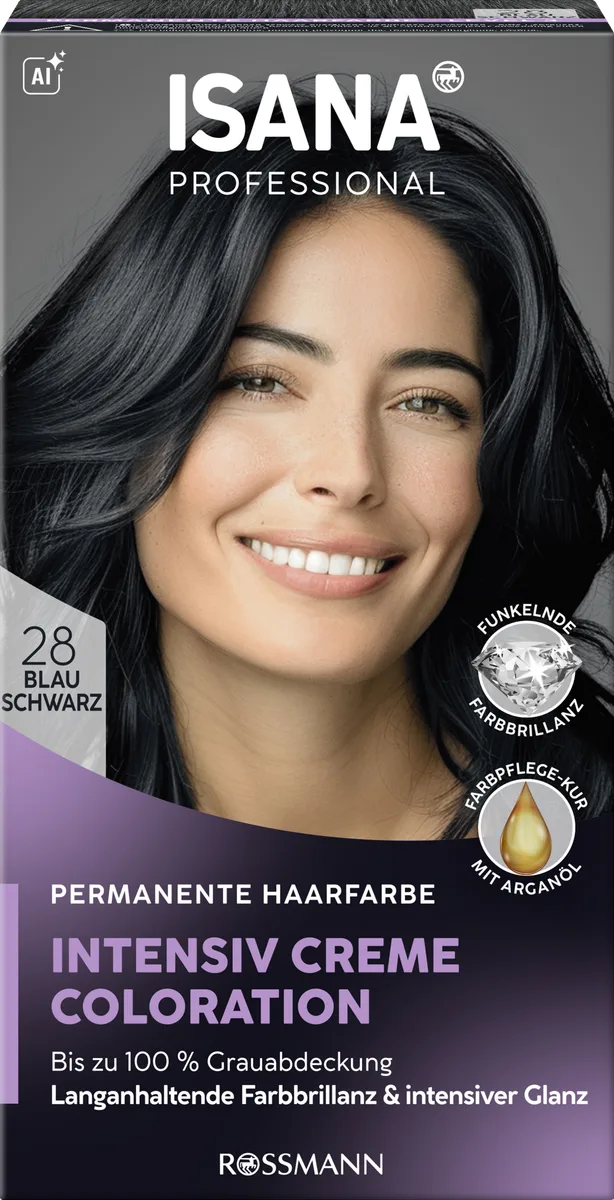Intensive Cream Colour 28 Blauschwarz