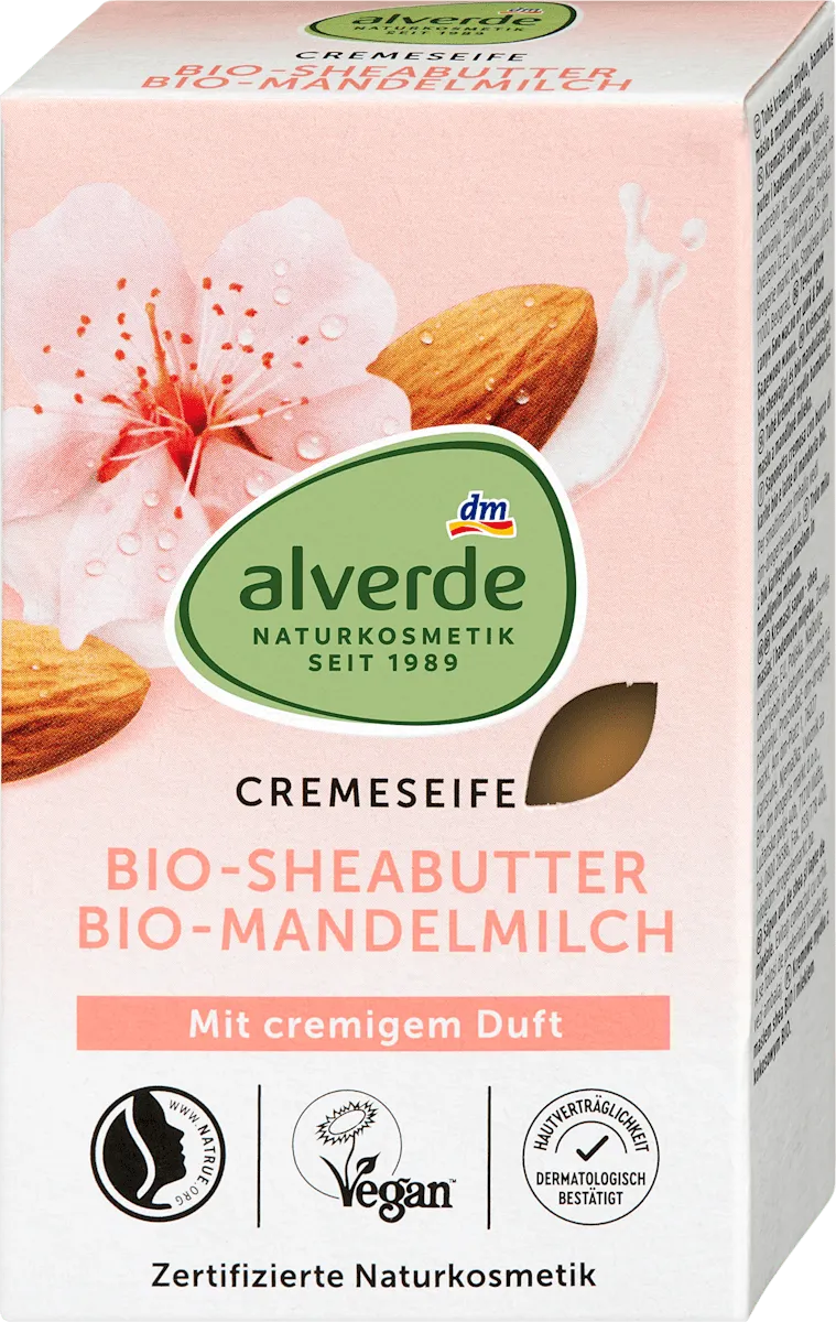 Cream Soap Bar with Shea Butter & Almond Milk