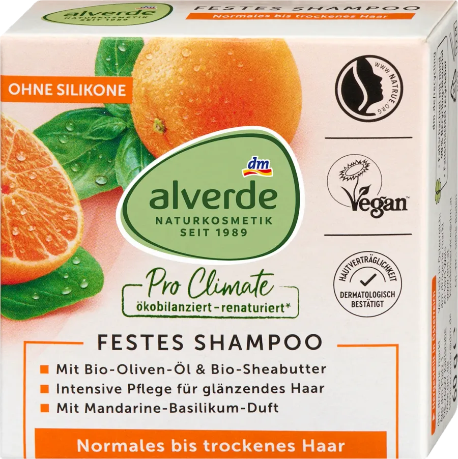 Solid Shampoo Mandarin & Basil