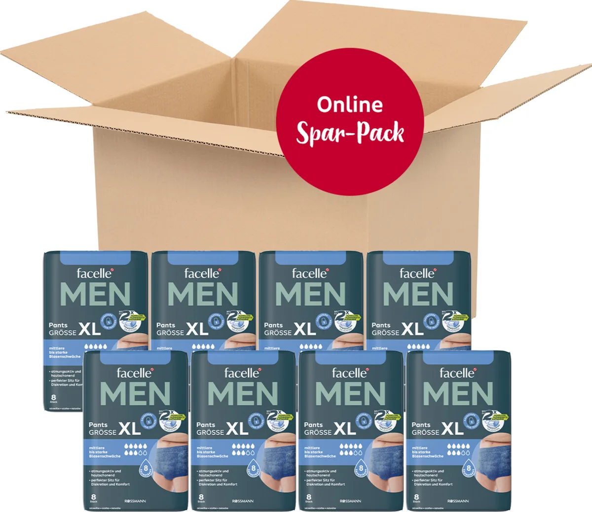 Value Pack MEN Pants Gr. XL