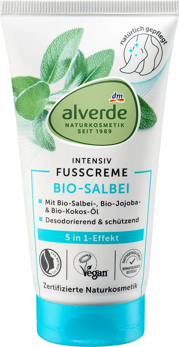 Foot Cream 5in1 with Sage & Willow Bark