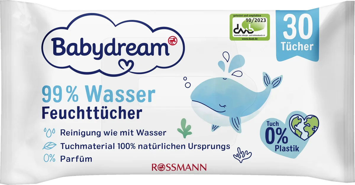 Wet Wipes with 99% Water