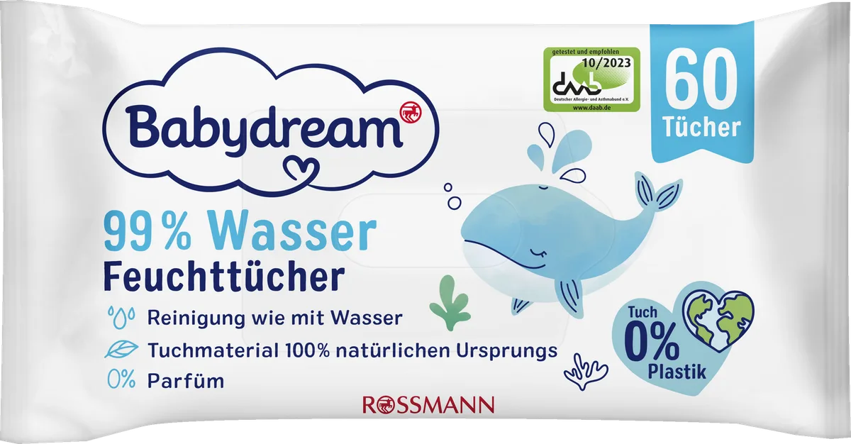 Wet Wipes 99% Water