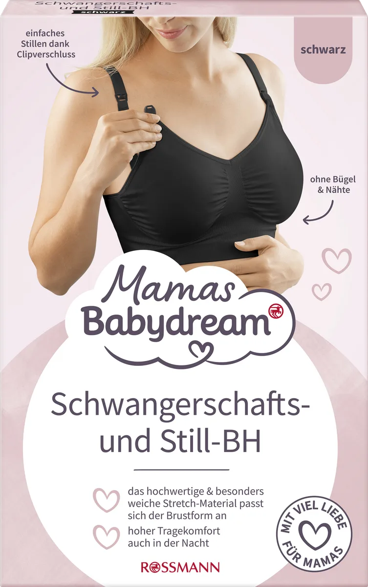 Pregnancy & Nursing Bra black Gr. L