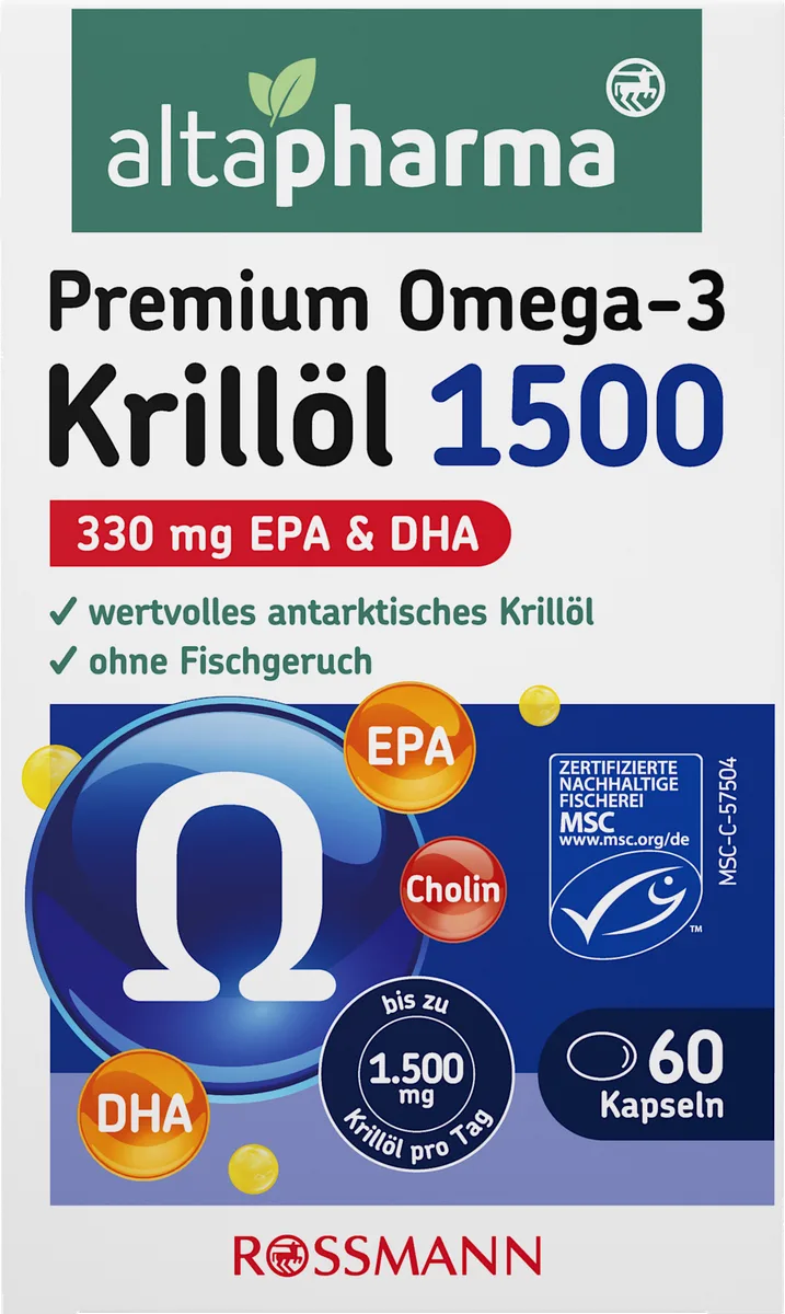 Premium Omega-3 Krill Oil