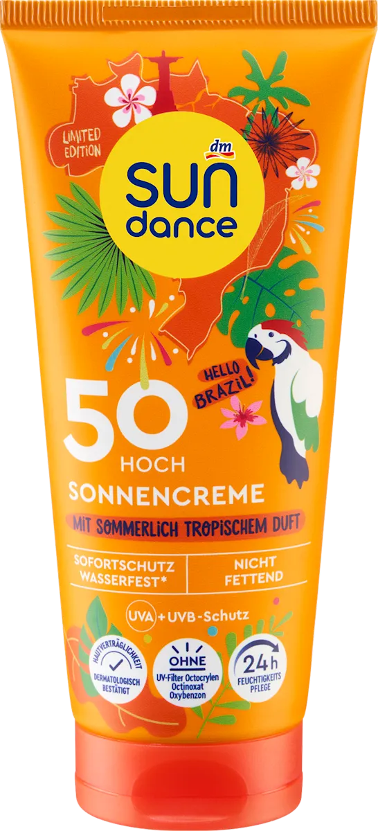 Sunscreen hello brazil! SPF 50