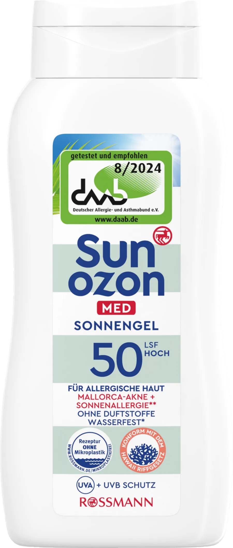 Sun Gel SPF 50 travel size