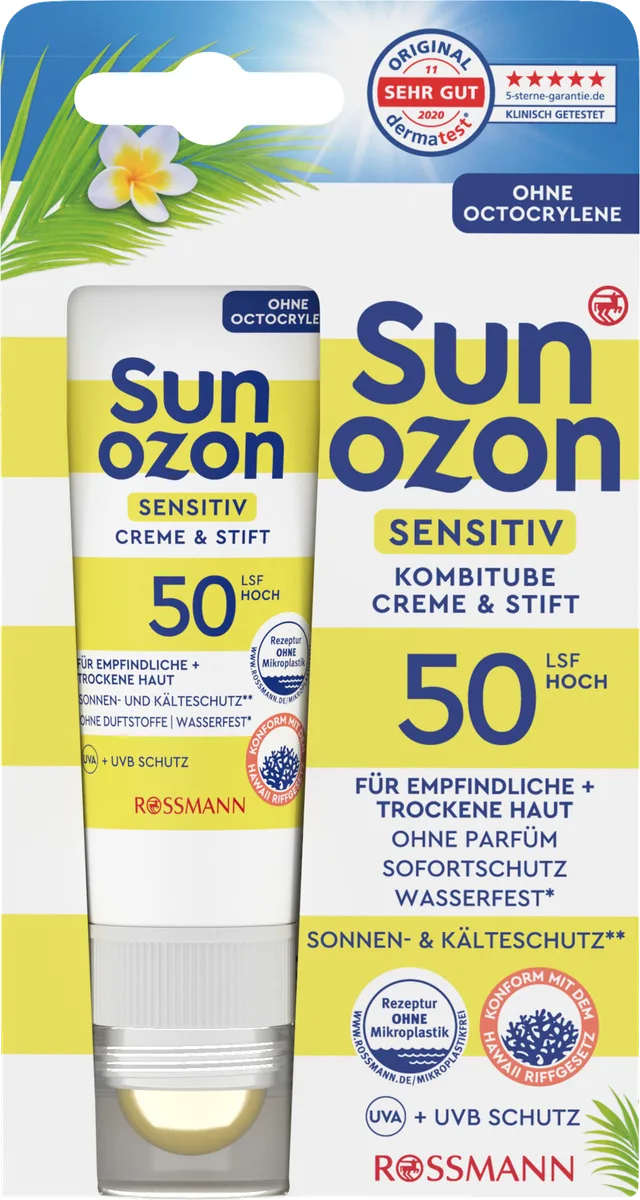 Kombitube Cream & Pencil SPF 50
