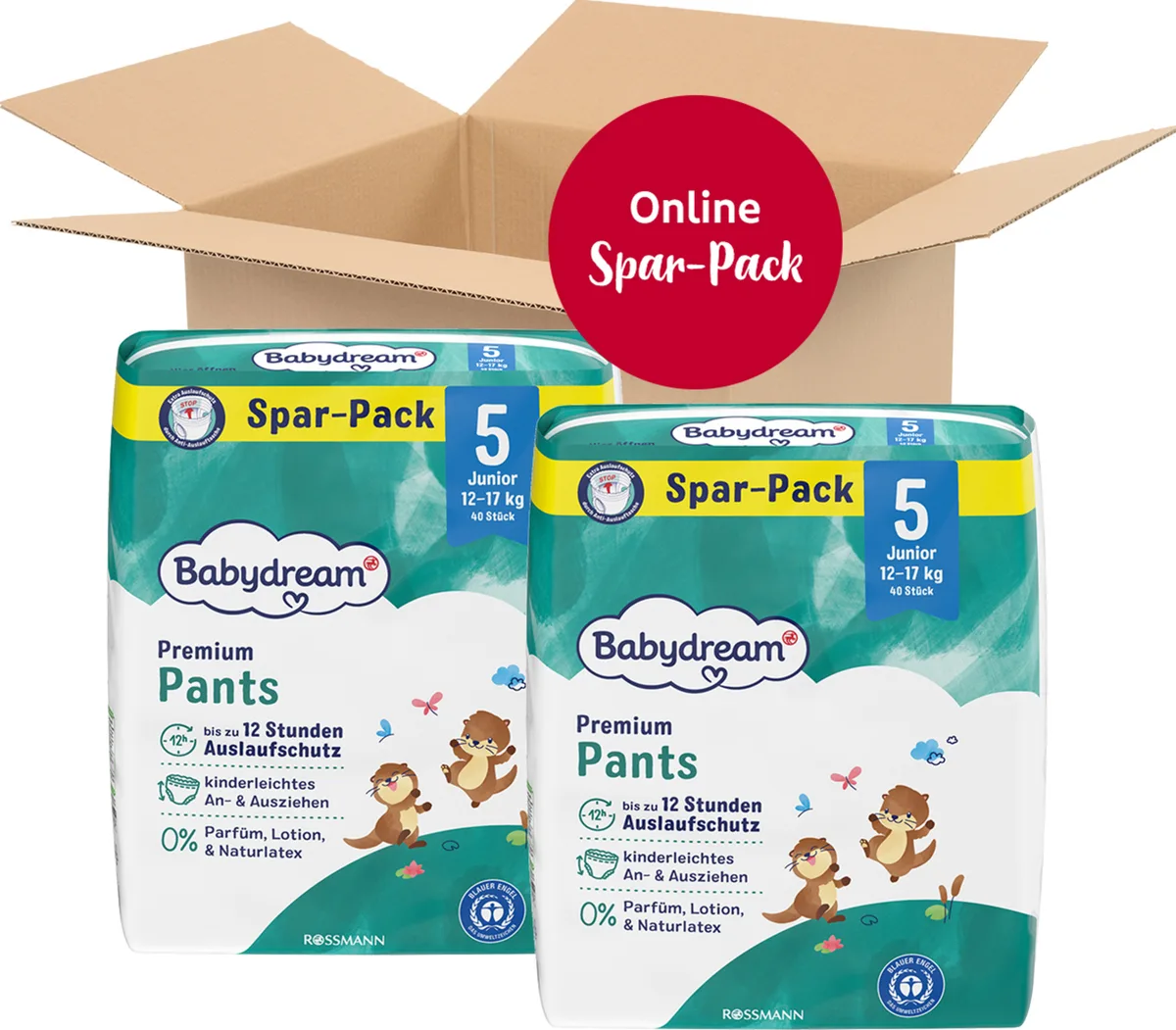 Premium Pants Gr. 5 Junior Jumbo, 12-17 kg Monthly Box