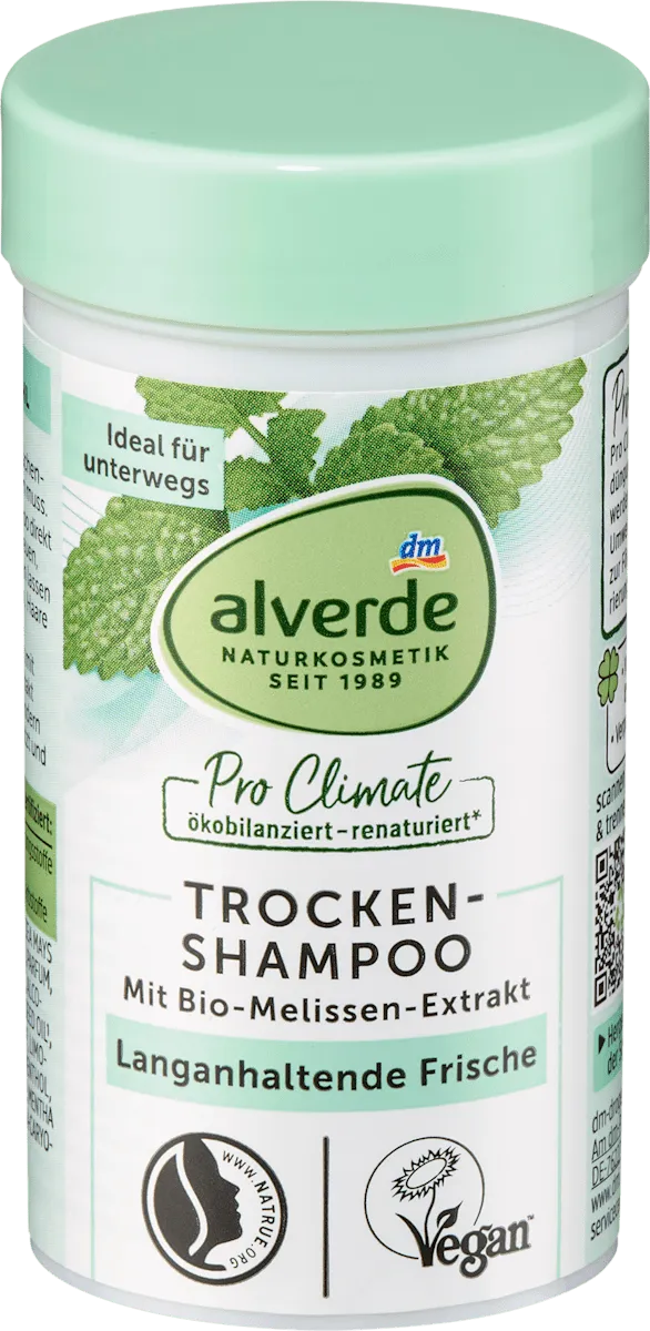 Dry Shampoo Powder with Lemon Balm Extract