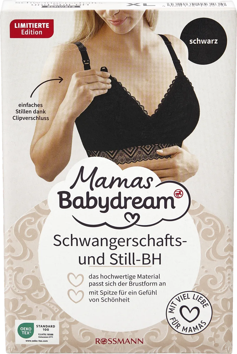 Pregnancy & Nursing Bra Lace black Gr. XL