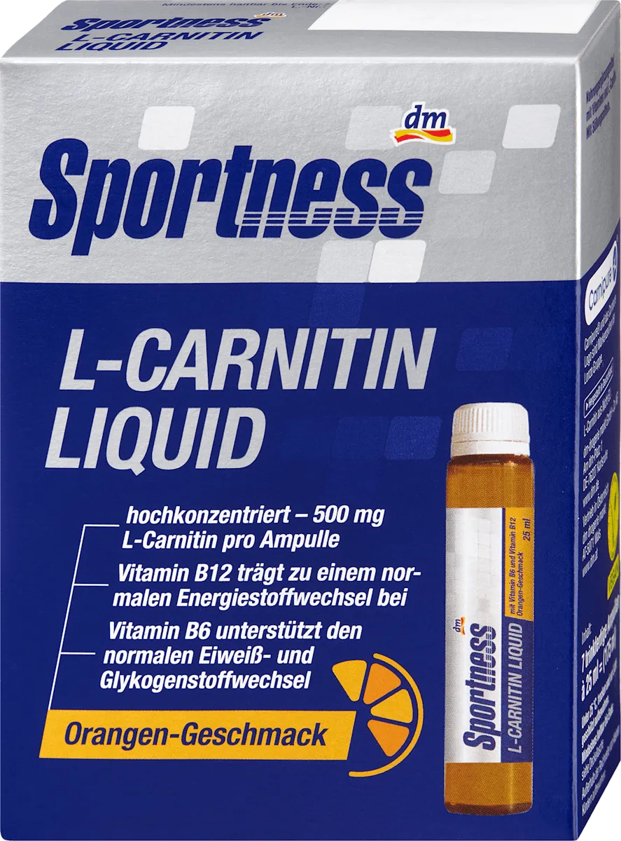 L-Carnitin Liquid Ampullen, Orangen flavour, 7 pcs à 25 ml