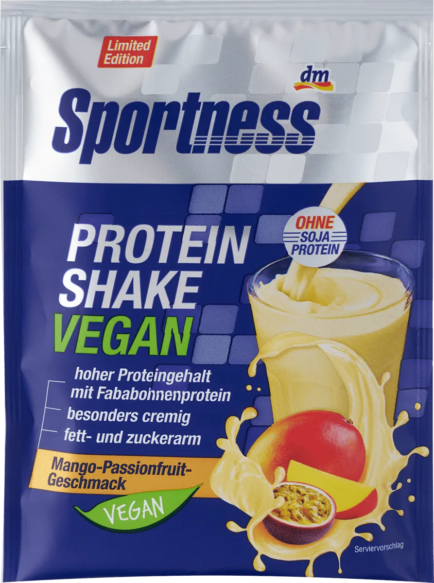 Protein Powder, Protein Shake Vegan, Mango Passionfruit flavour