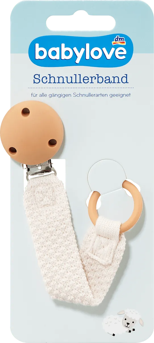 Schnullerband cream