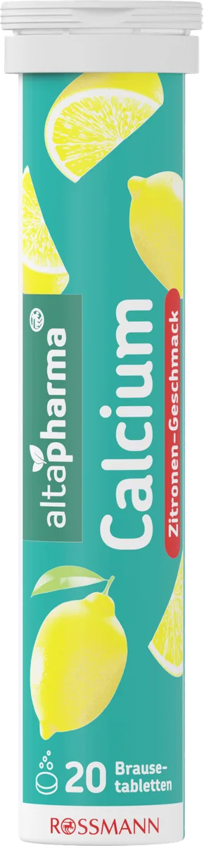 Effervescent Tablets Calcium with Zitronengeschmack