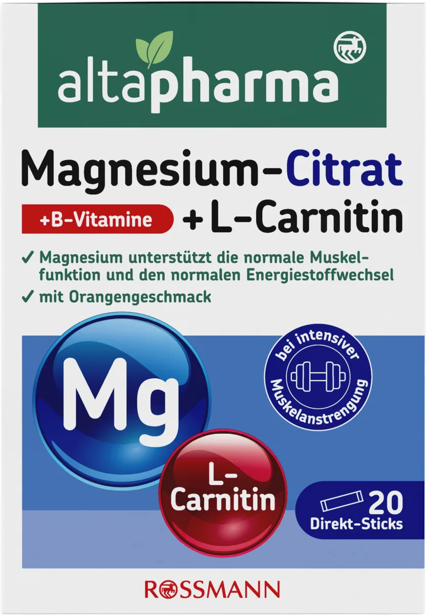 Magnesium-Citrat + L-Carnitin