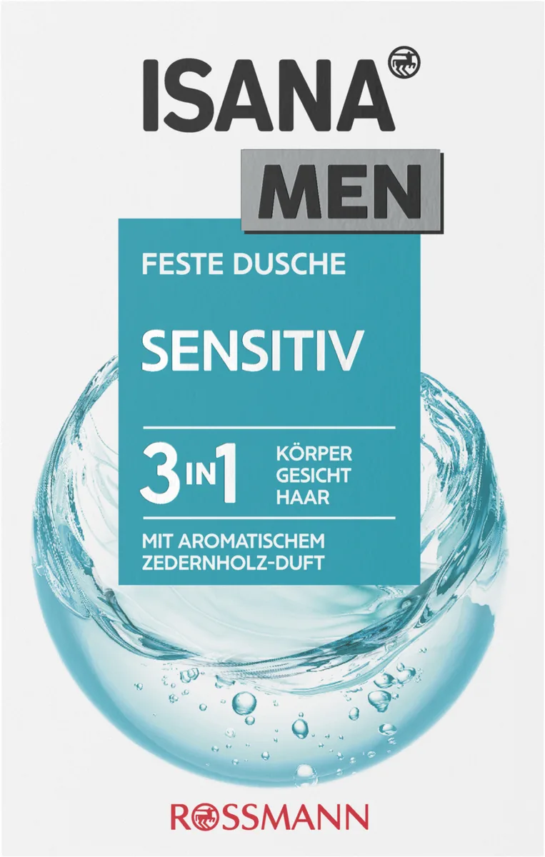Solid Shower Bar Sensitive