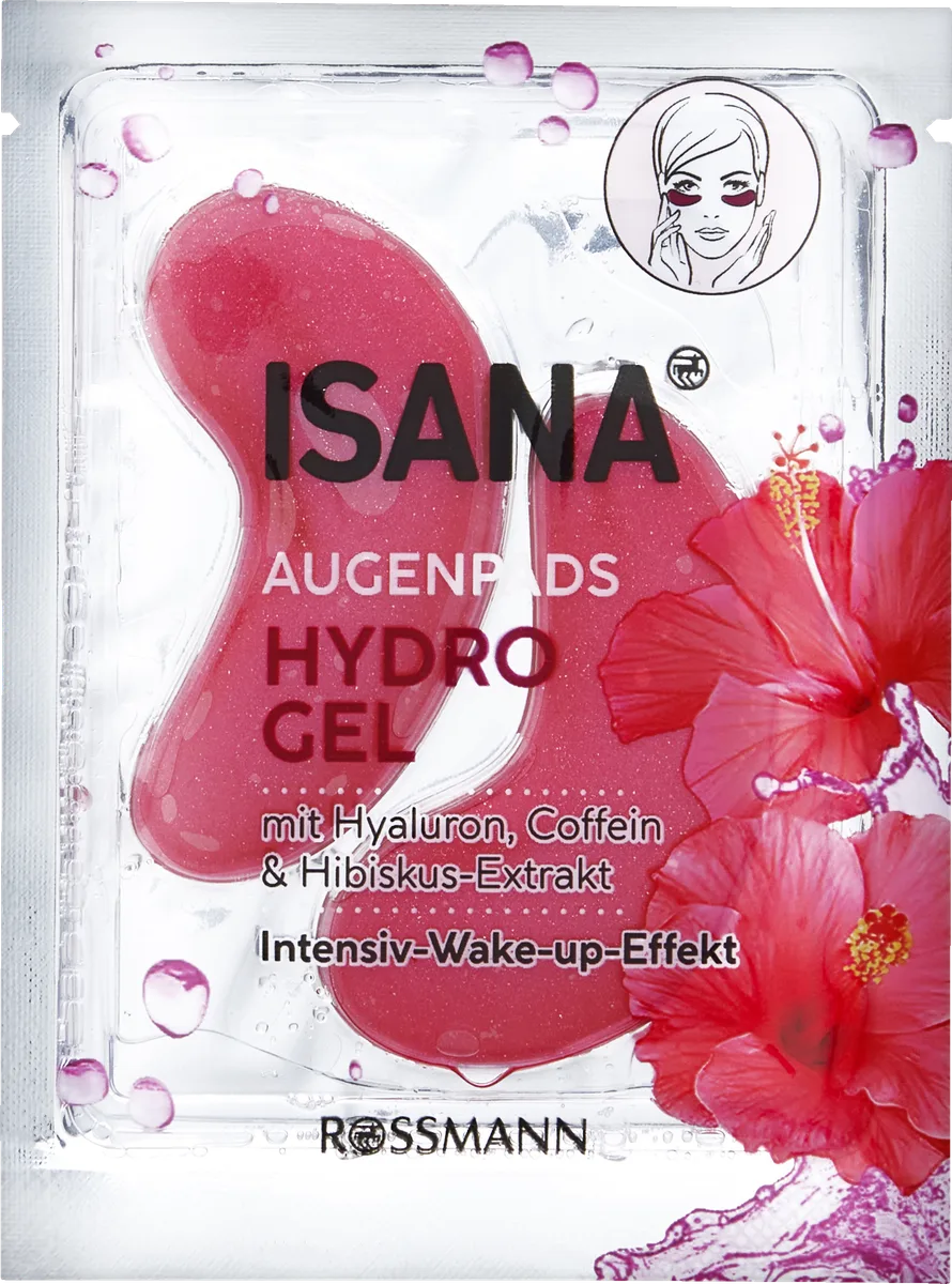 Eye Pads Hydrogel Hibiskus
