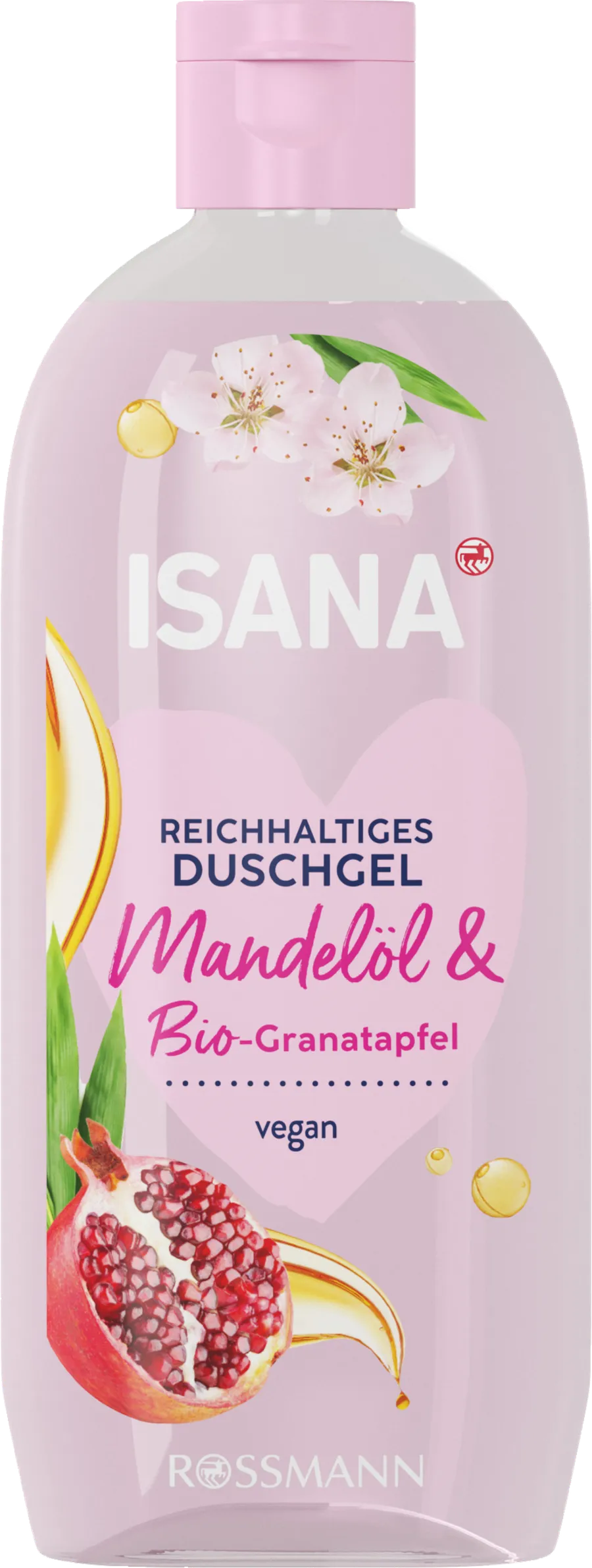 Rich Shower Gel Almond Oil & Bio-Pomegranate