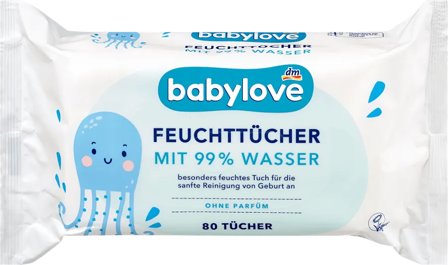 Baby Wipes with 99% Water
