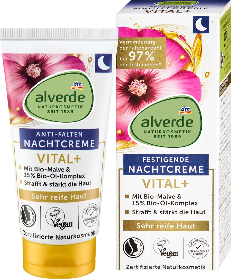 Anti-Wrinkle Night Cream Vital+ Oil Complex