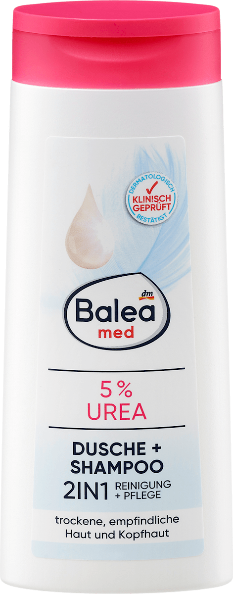 Shower Gel & Shampoo 5% Urea 2in1
