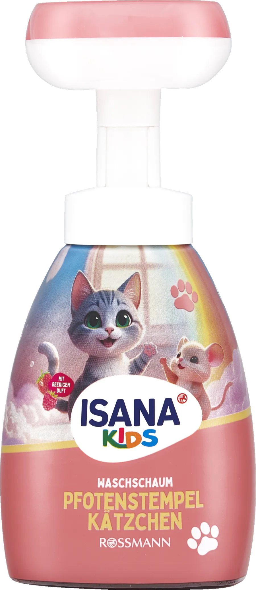 Wash Foam Kitten Paw Print