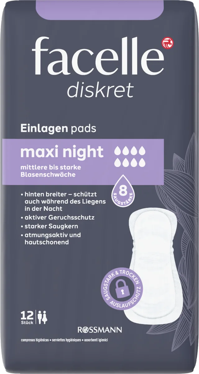 Hygiene-Liners Maxi Night